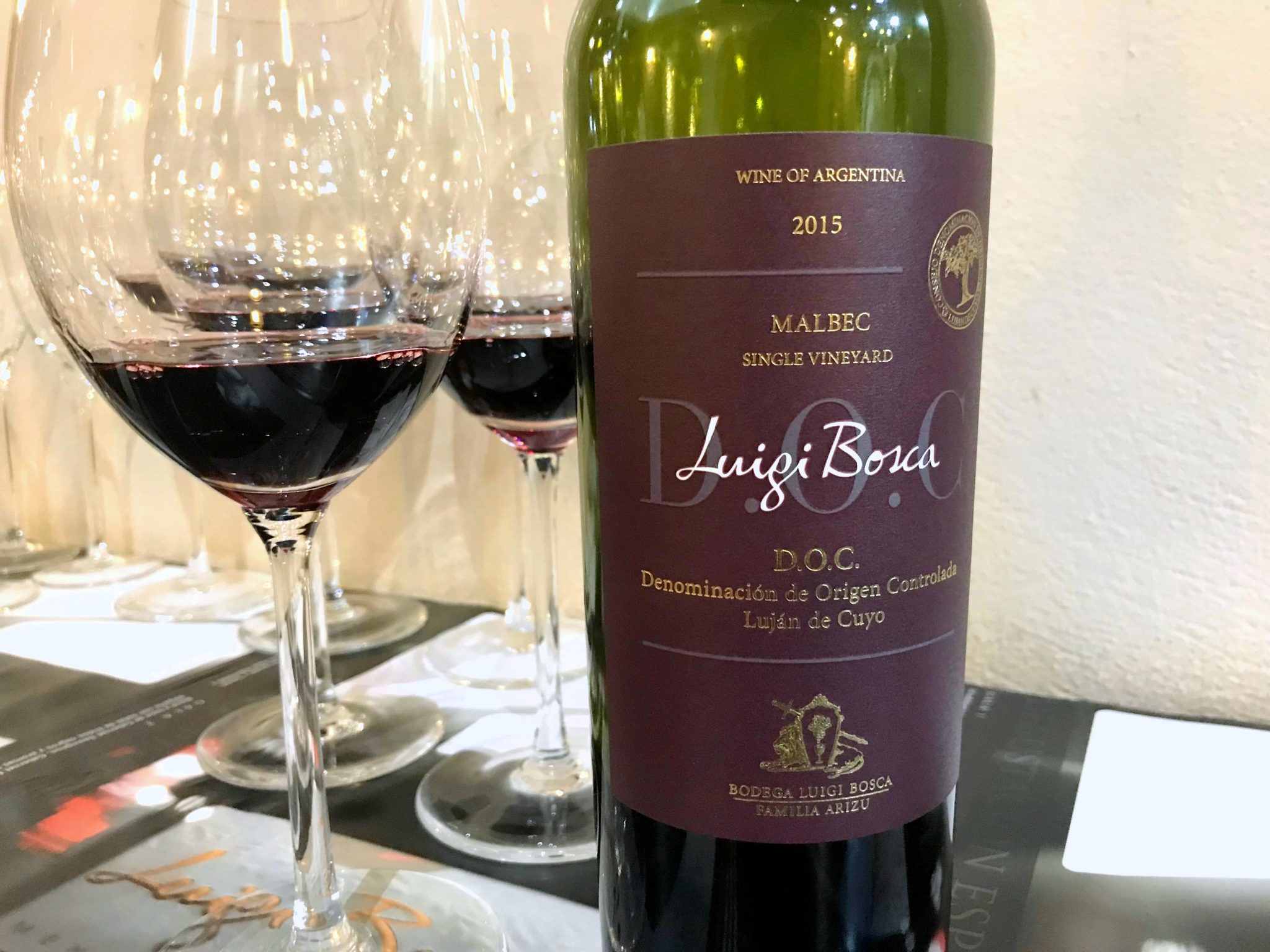 Harmonização: Luigi Bosca Malbec DOC