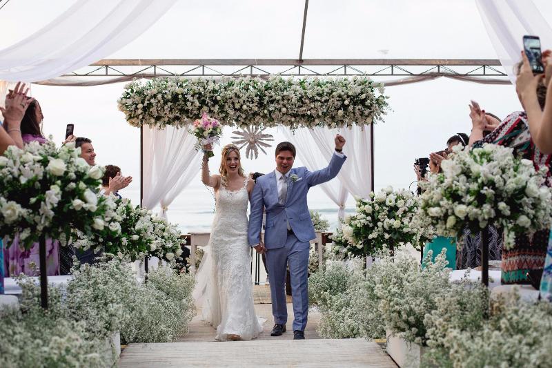 Casamento ao vivo: Natália e Rafael