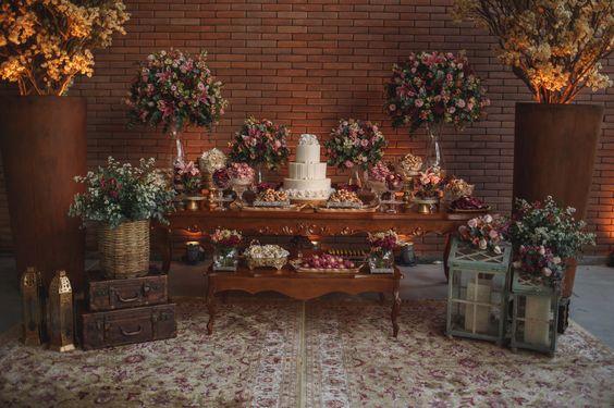 Casamento rústico: o que servir no meu?