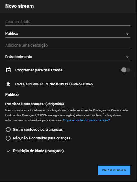 Passo a passo