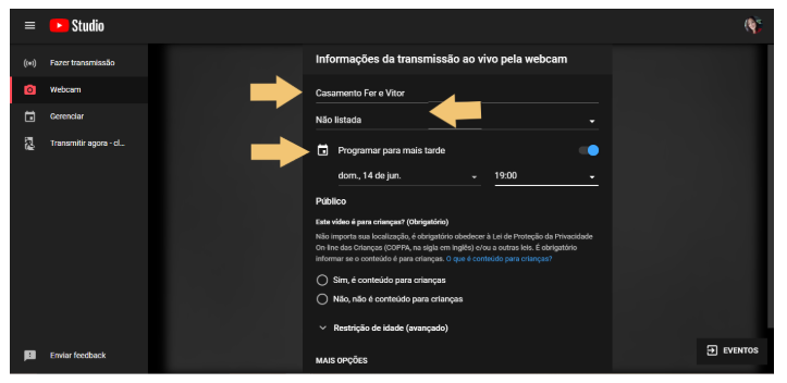 Passo a passo: casamento online