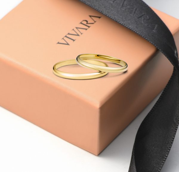 Aliança de casamento clássica
