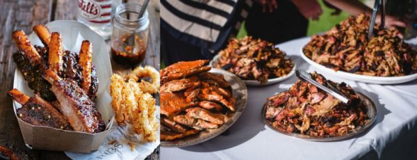 Churrasco no casamento