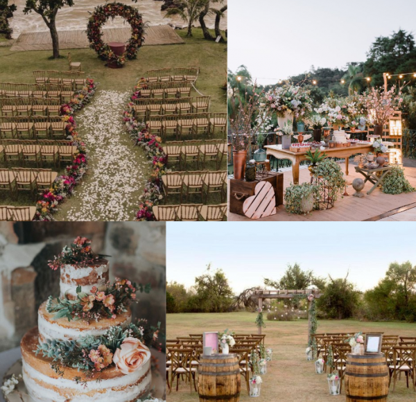 Tipo de casamento: Rústico