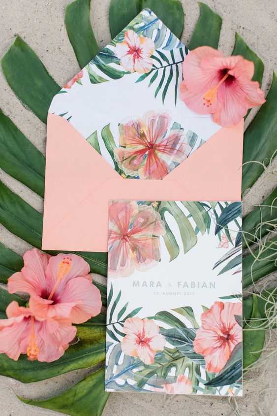 Convite tropical
