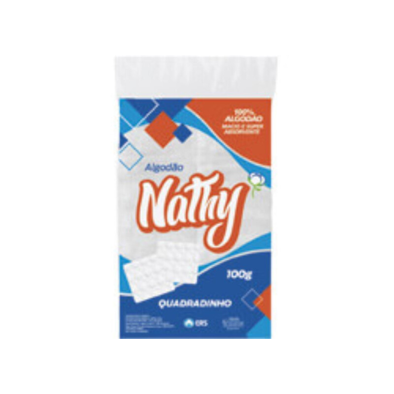 Algodão Nathy Quadradinho 100g