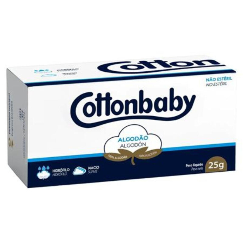 Algodão Cottonbaby 25g Caixinha