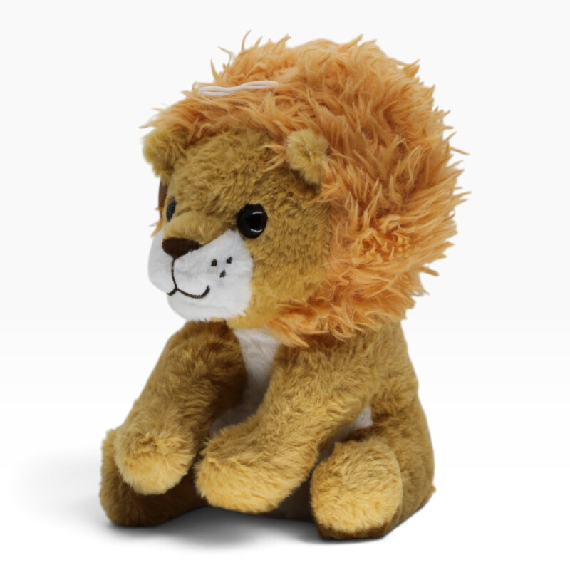 Pelúcia Leão Com Juba 22-25cm Premium Leãozinho Fofo DG 11156