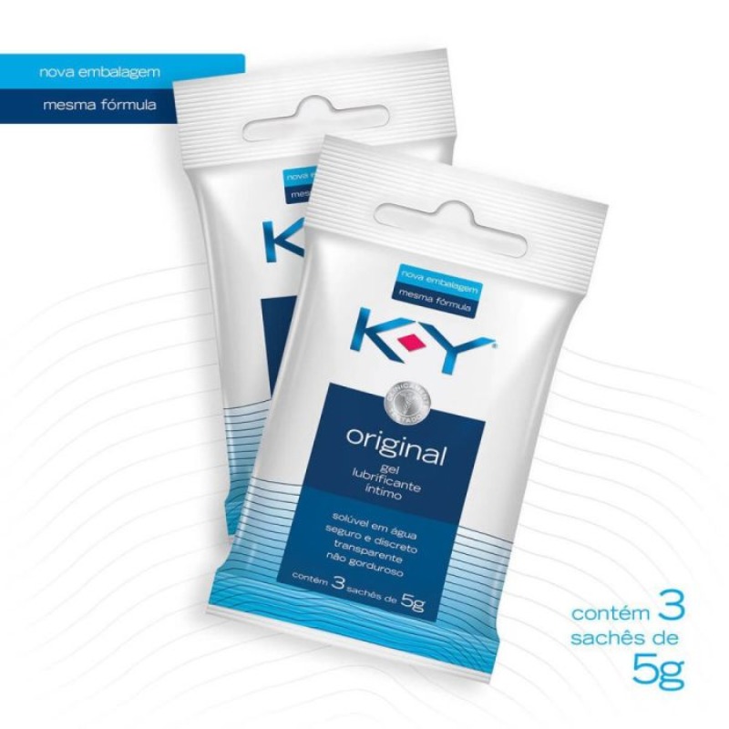 LUBRIFICANTE INTIMO KY GEL ORIGINAL 3X5GR