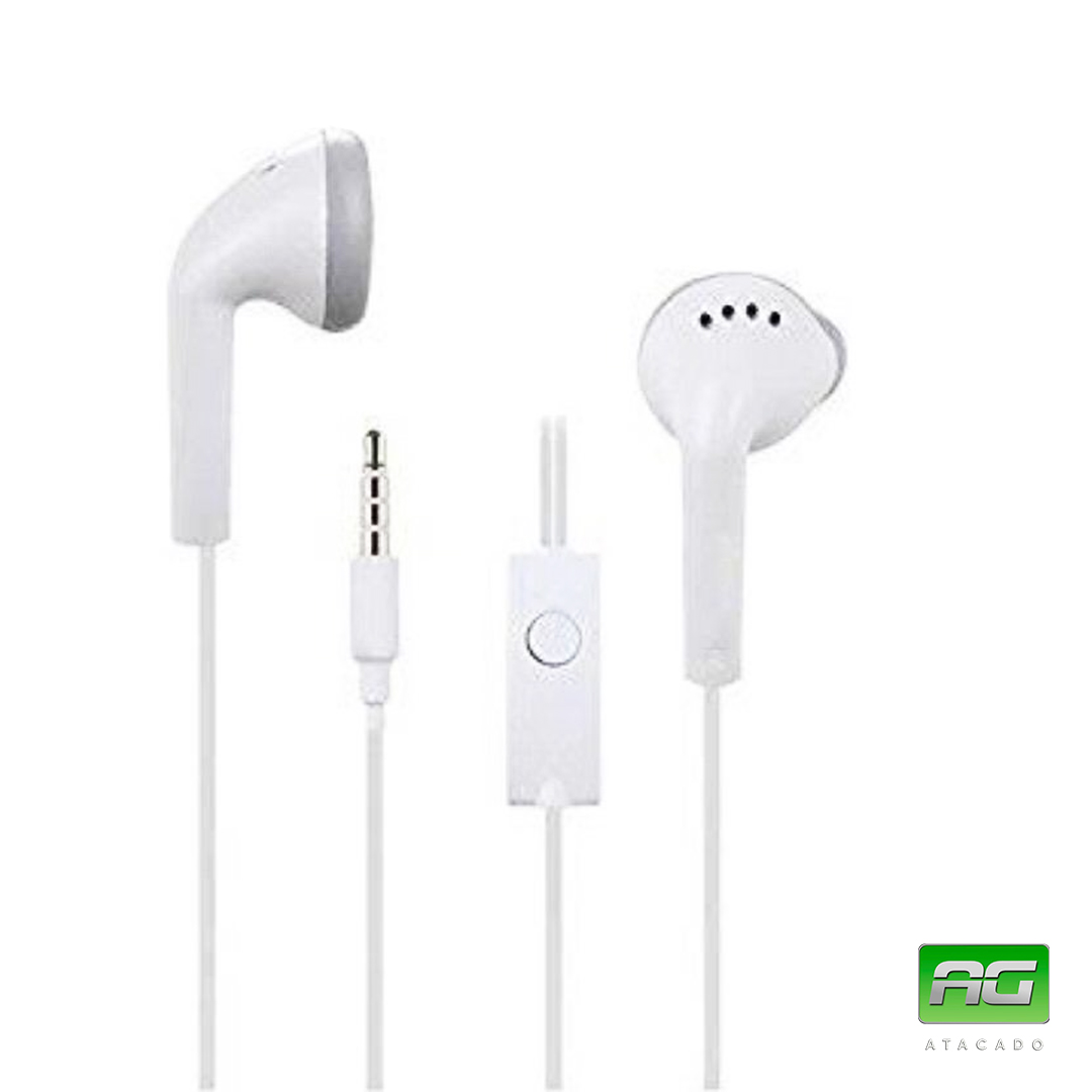 FONE DE OUVIDO P2 INTRA-AURICULAR C/MICROFONE P/CELULAR – REF: S9300 - (SAQUINHO)