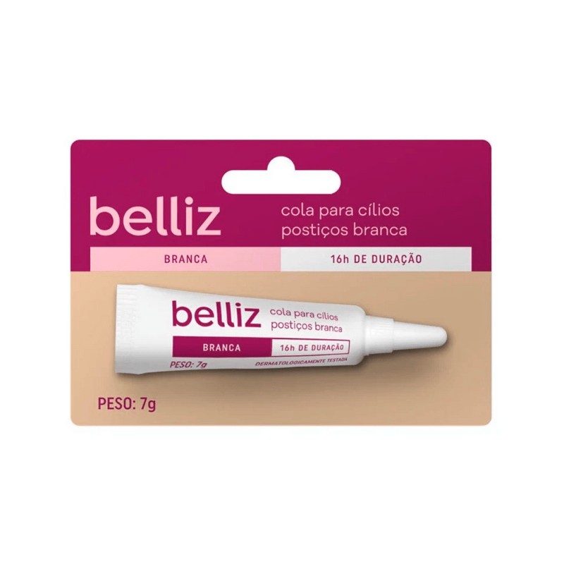 COLA PARA CILIOS POSTICOS BELLIZ 7G BRANCA