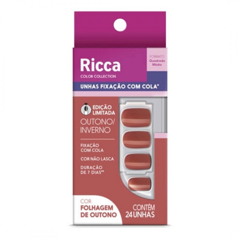 UNHAS RICCA COLOR COLLECTION OUT/INVER FOLHAGEM DE OUTONO