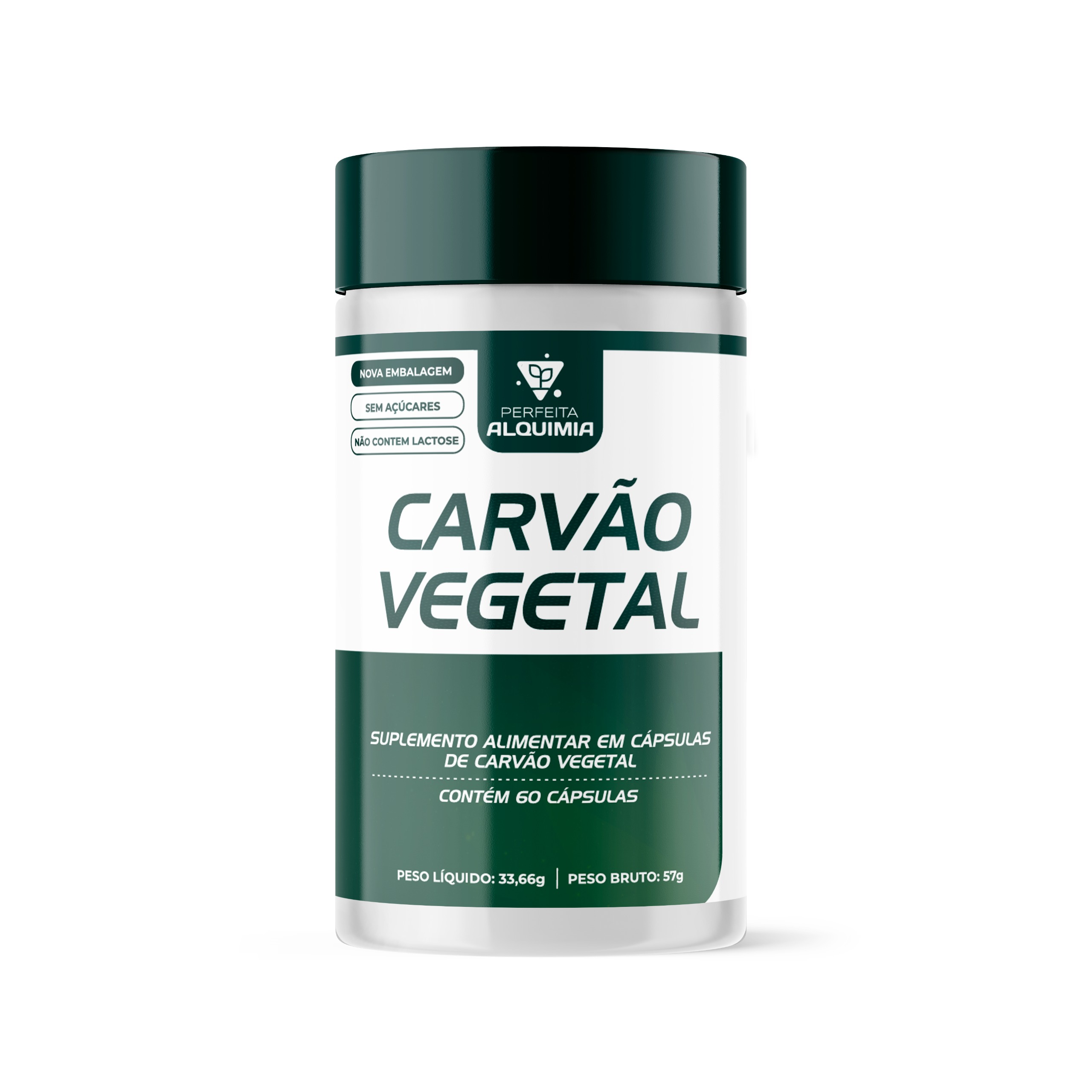 CARVÃO VEGETAL 60 CÁPS - PA