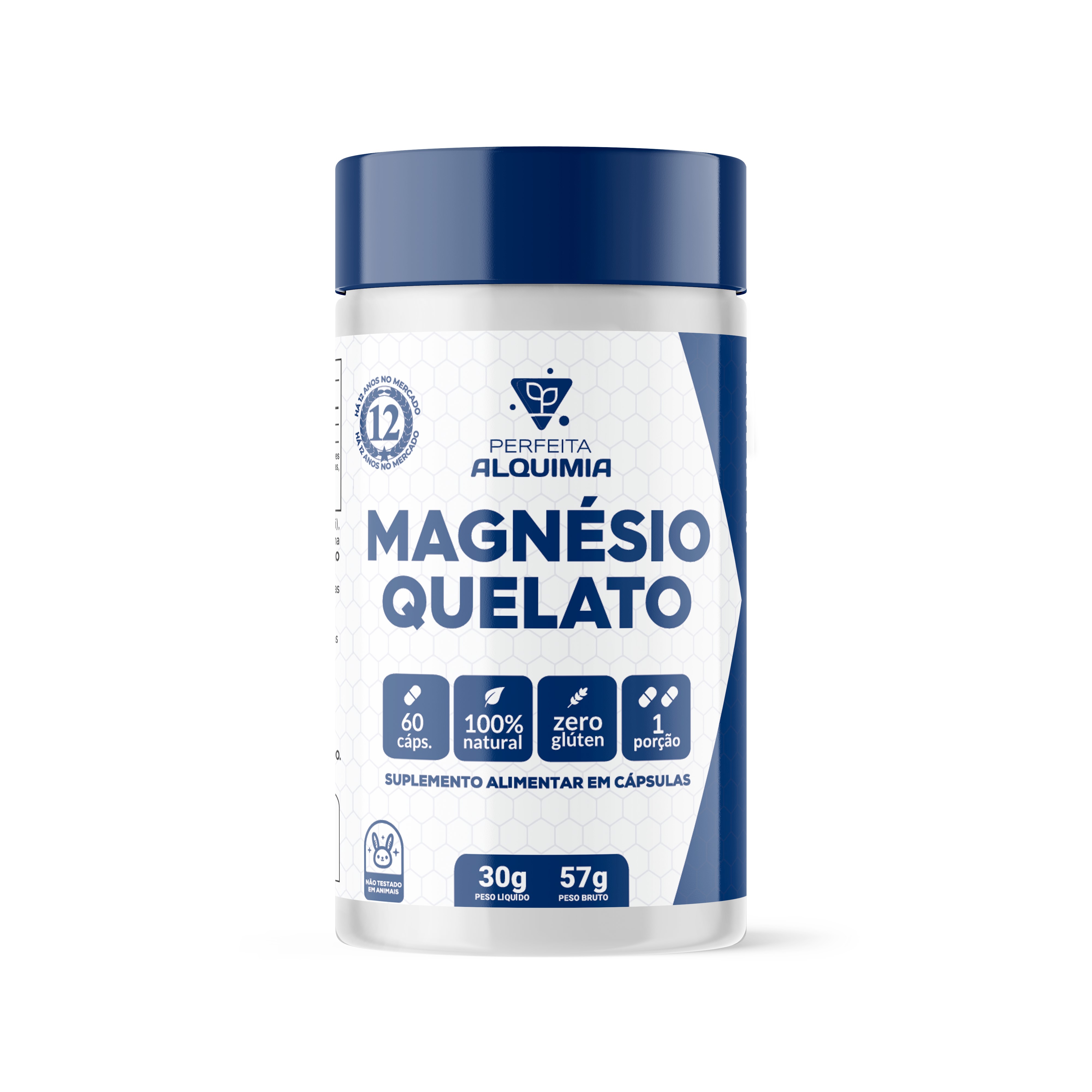 MAGNÉSIO QUELATO 60 CÁPS - PA