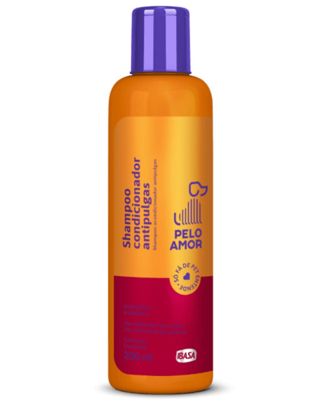 SHAMPOO E COND ANTIPULGAS IBASA 200ML