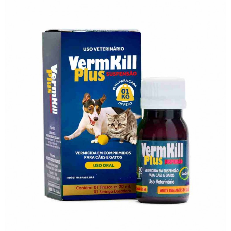 VERMKILL SUSP PLUS 20ML