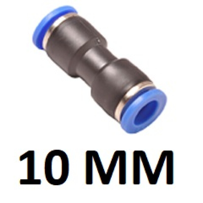 UNIAO TUBO PLASTICO 10MM ENGATE RAPIDO PU10 502625 0059973572 5016428