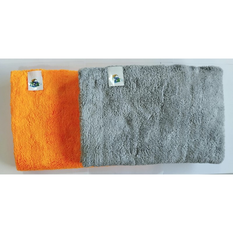 Flanela de Microfibra 40x60 500 GSM - Laranja - JS Imports