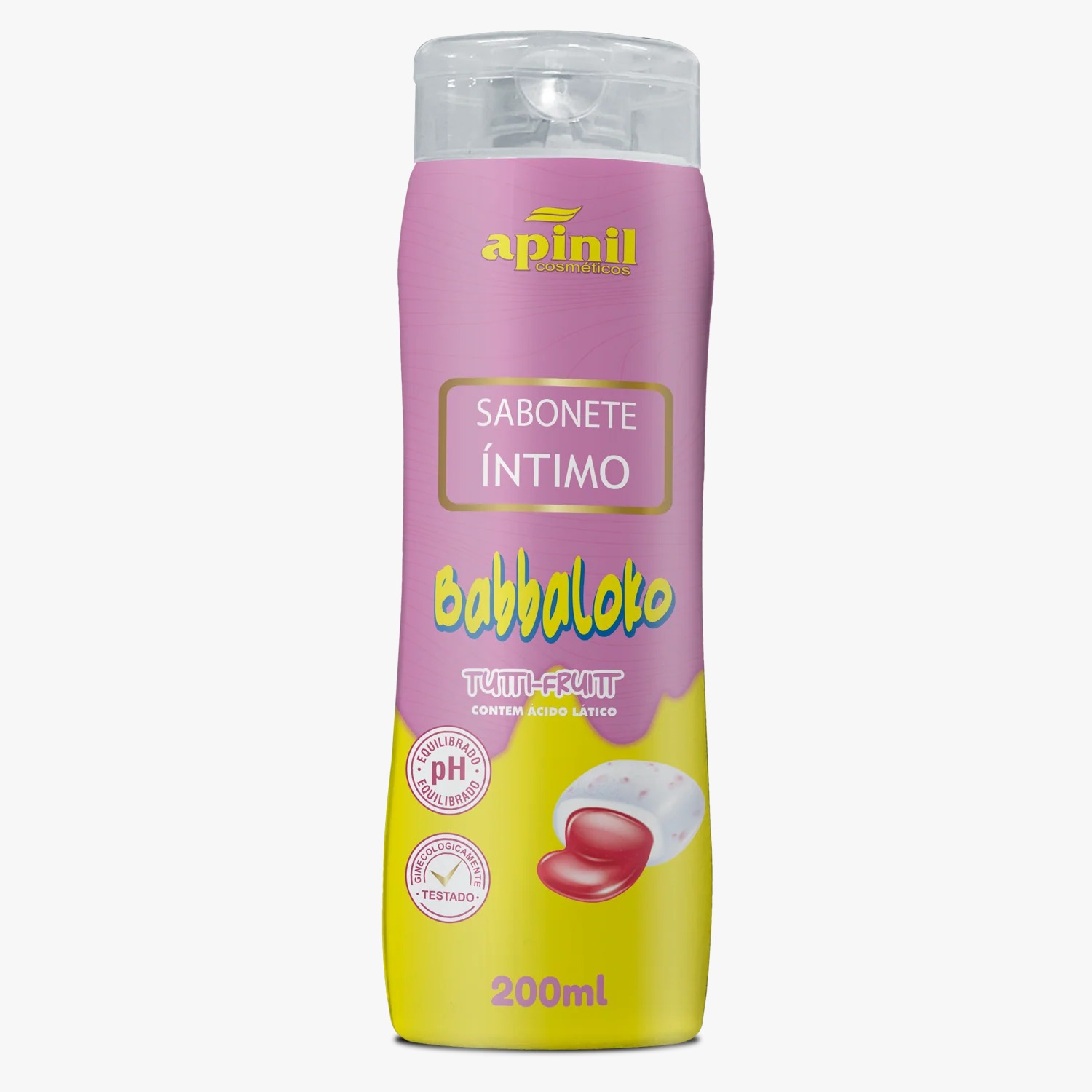 SABONETE ÍNTIMO BABBALOKO TUTTI-FRUITT 200ML APINIL