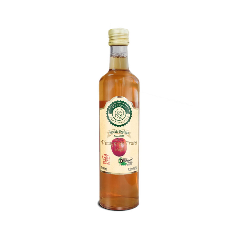 Vinagre Orgânico de Maçã 500ml - São Francisco