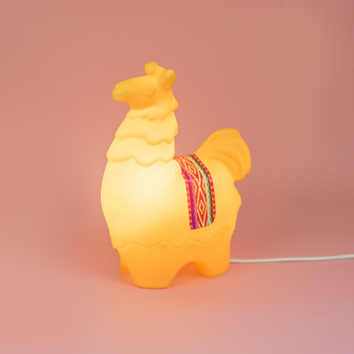 Luminária Lhama Amarela