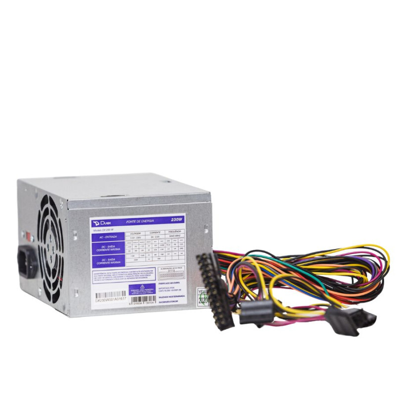 Fonte Atx Duex 230W VXPRO VX230SE