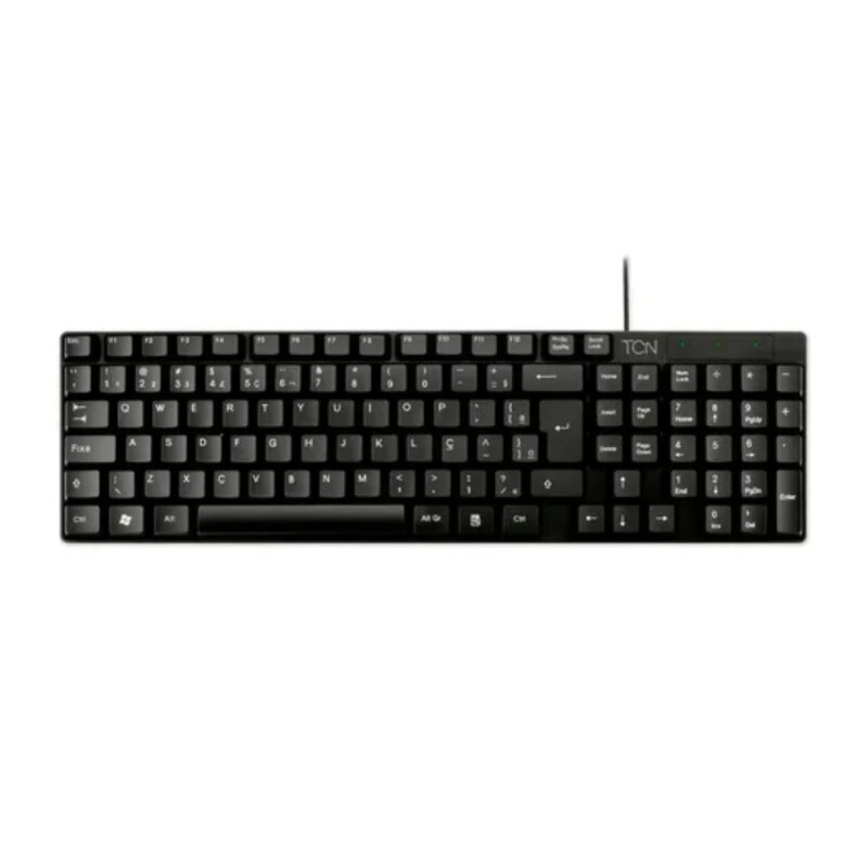 Teclado USB Slim TCN 950 2 Preto