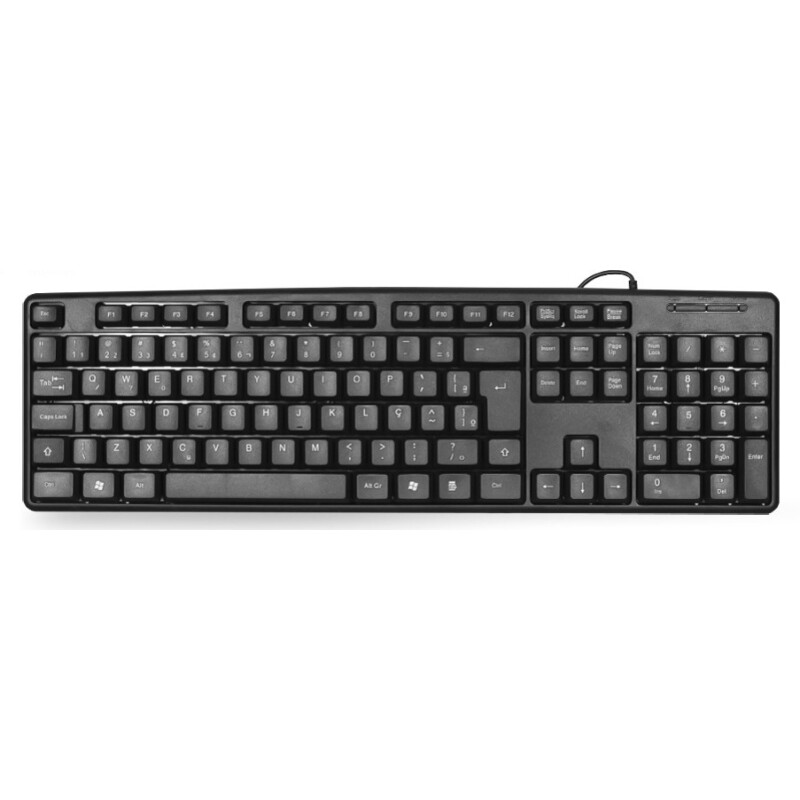 Teclado Tob Usb KB-3828U Preto