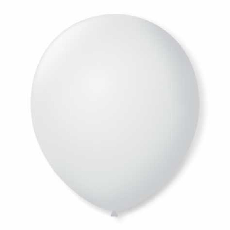 BALAO LISO LATEX 6,5 BRANCO 50 UN - CX C/10 PCT