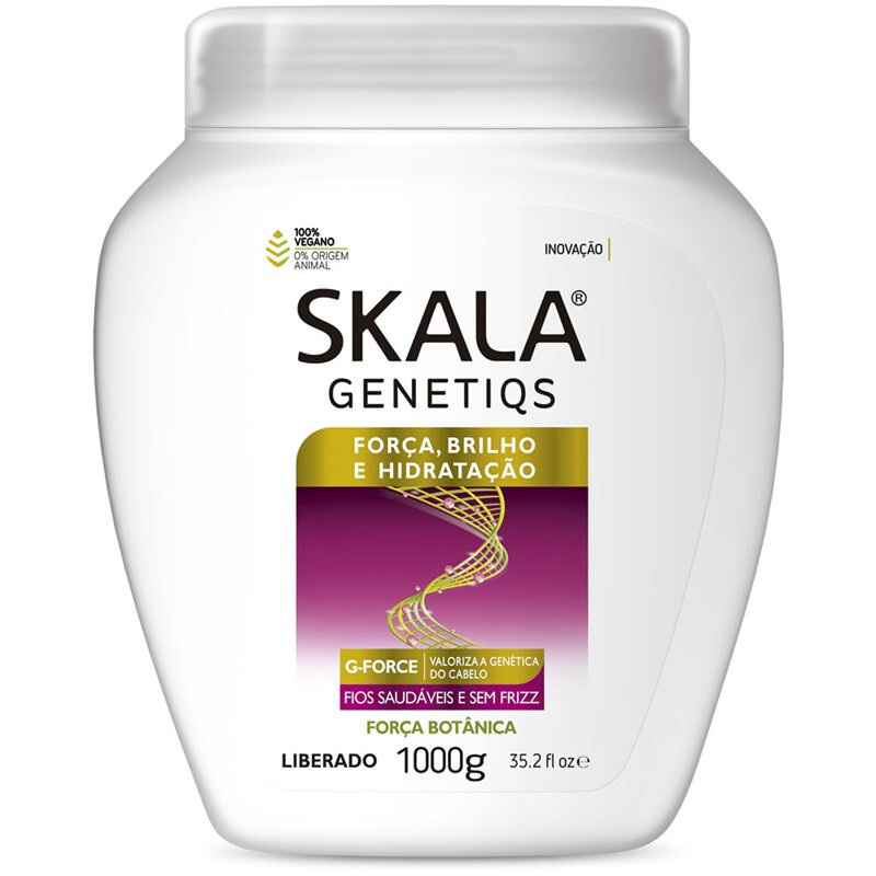 CREME TRATAMENTO SKALA GENETIQS FORCA E BRILHO 6X1KG