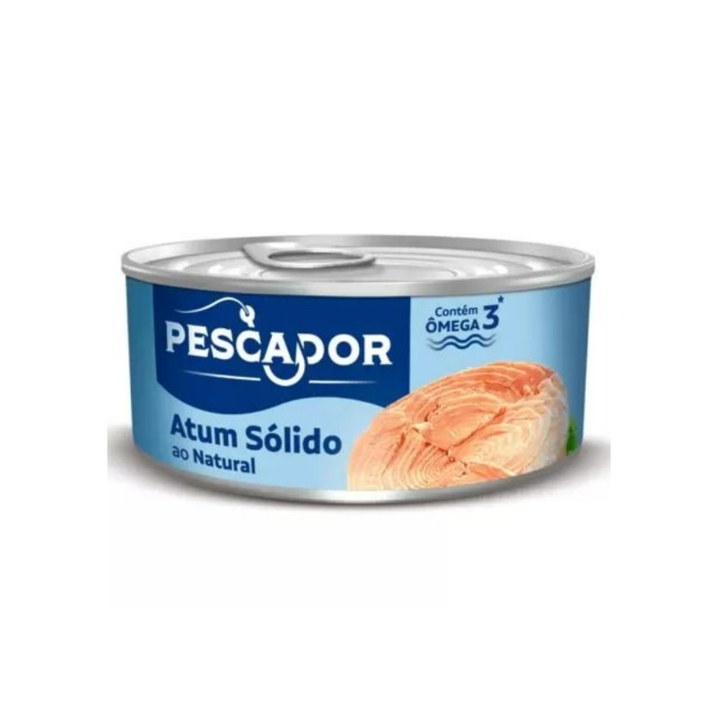 ATUM SOLIDO NATURAL 140G PESCADOR