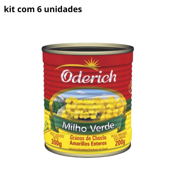 MILHO GRAOS LATA 200GR ODERICH