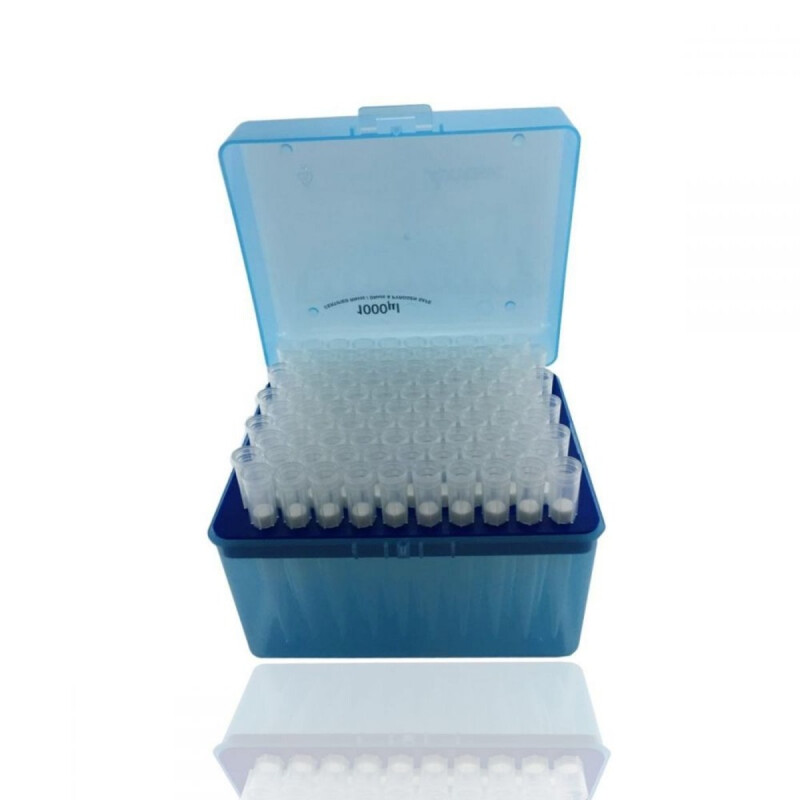 Ponteira Estéril com Filtro Baixa Retenção 100-1000Ul - Rack com 100 unidades - Neolab