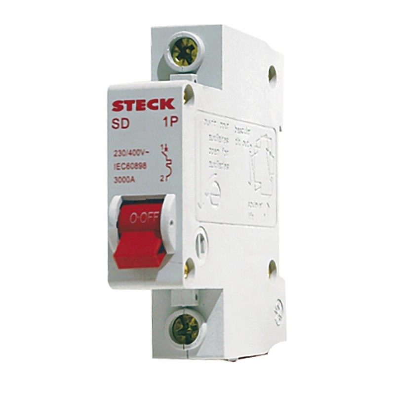 DISJUNTOR DIN UNIP 20A CURVA C 3KA