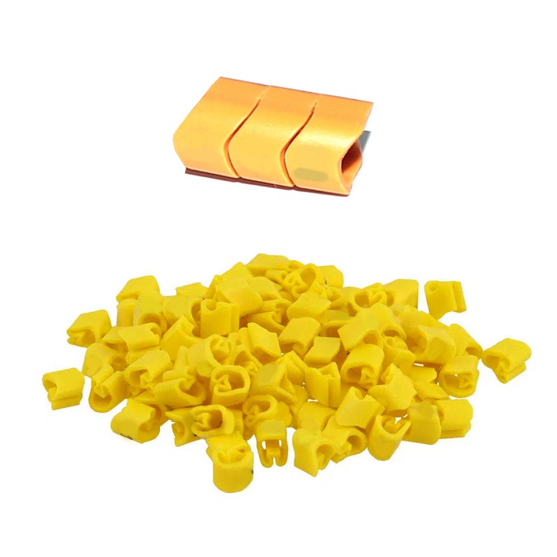 MARCADOR ANILHA MHG2/5 NUMERO (3) AM CONDUTOR 0,50-6,00MM (C/100UN)