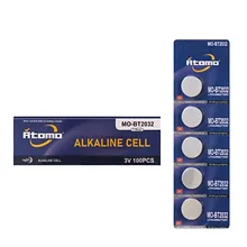 BATERIA DE LITHIUM ATOMO 5UN CARTELA MO-BT2032