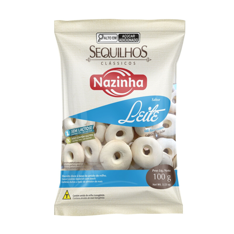 Sequilhos - 100g - Leite 100g