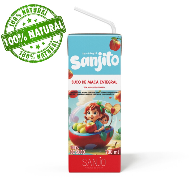 Suco de Maçã Integral - 200ml