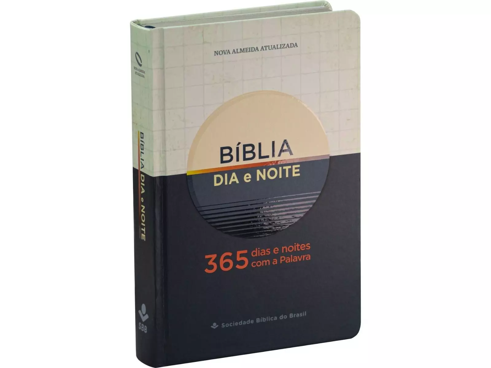 Bíblia 365 | Devocionais 365 dias e noites com a Palavra de Deus | Capa Dura Azul