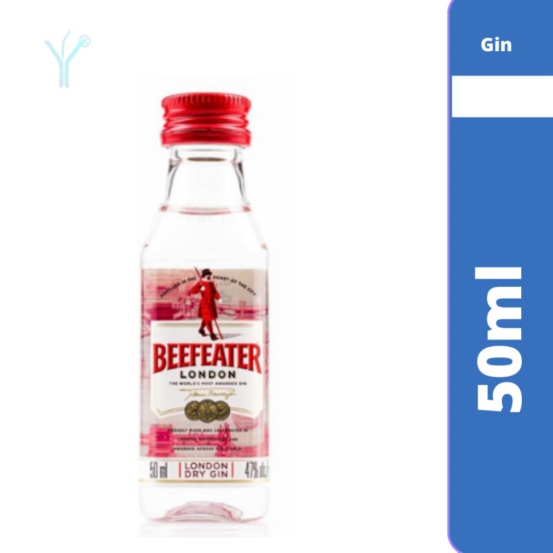 GIN BEEFEATER TRADICIONAL 50ML MINIATURA