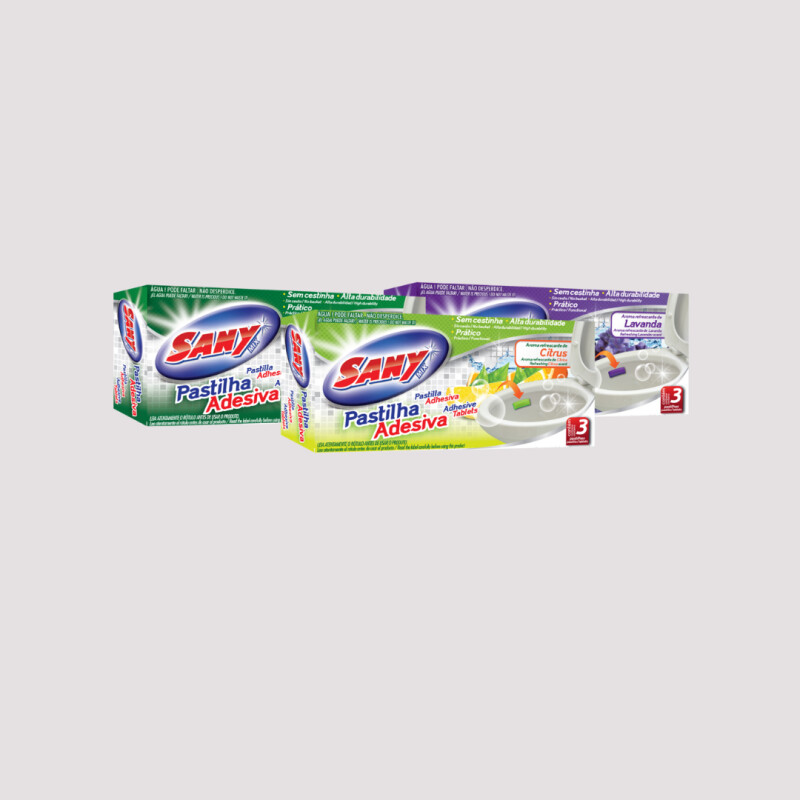 Pastilha Adesiva Sanymix Citrus