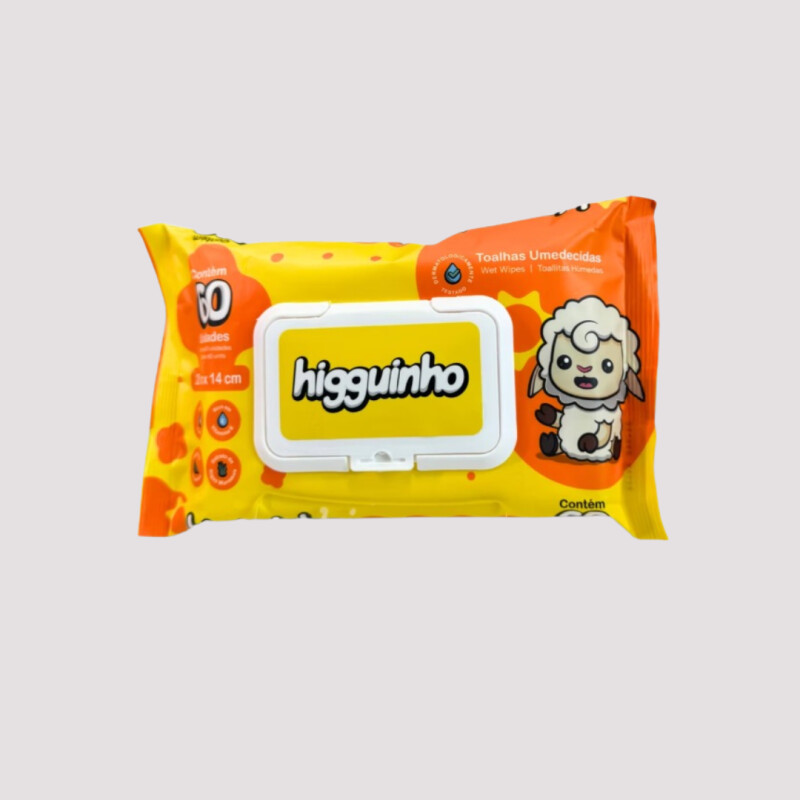 Toalhas Umidecidas Higuinho 60UN