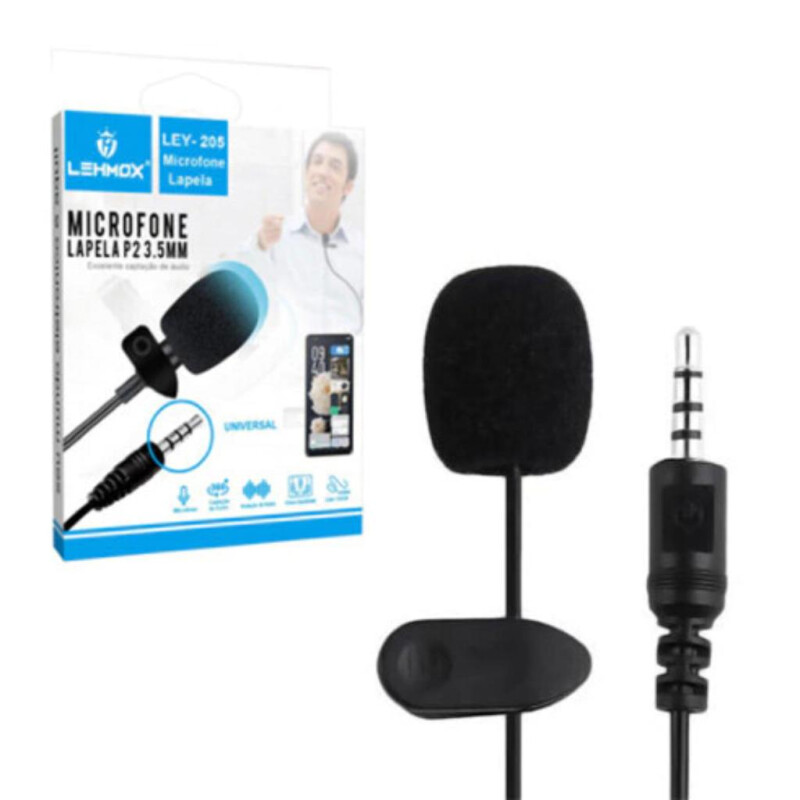 MICROFONE DE LAPELA LEY-205