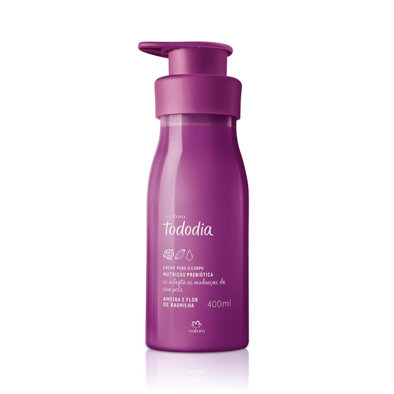 Tododia Ameixa e Flor de Baunilha Creme Nutrição Prebiótica Corporal 400ml