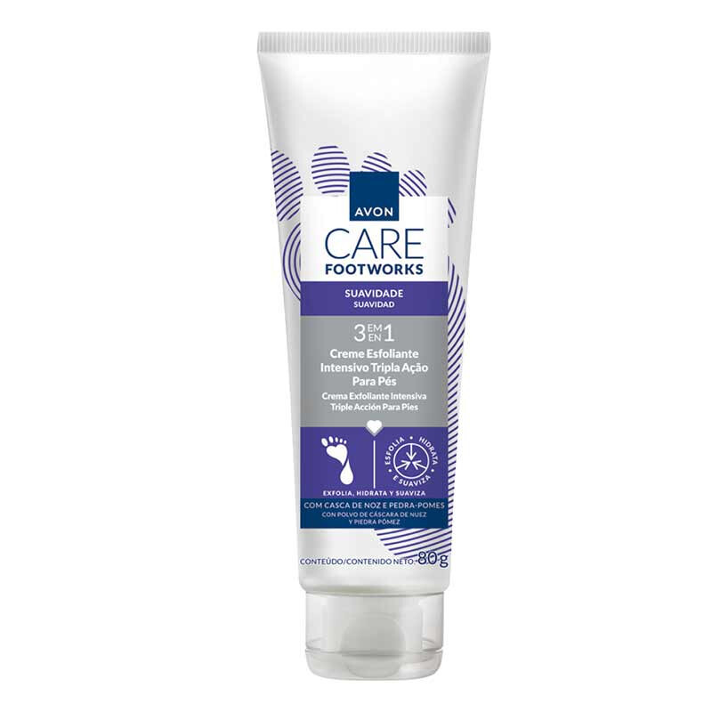 Care Footworks Creme Esfoliante Intensivo Pés Suavidade 90g