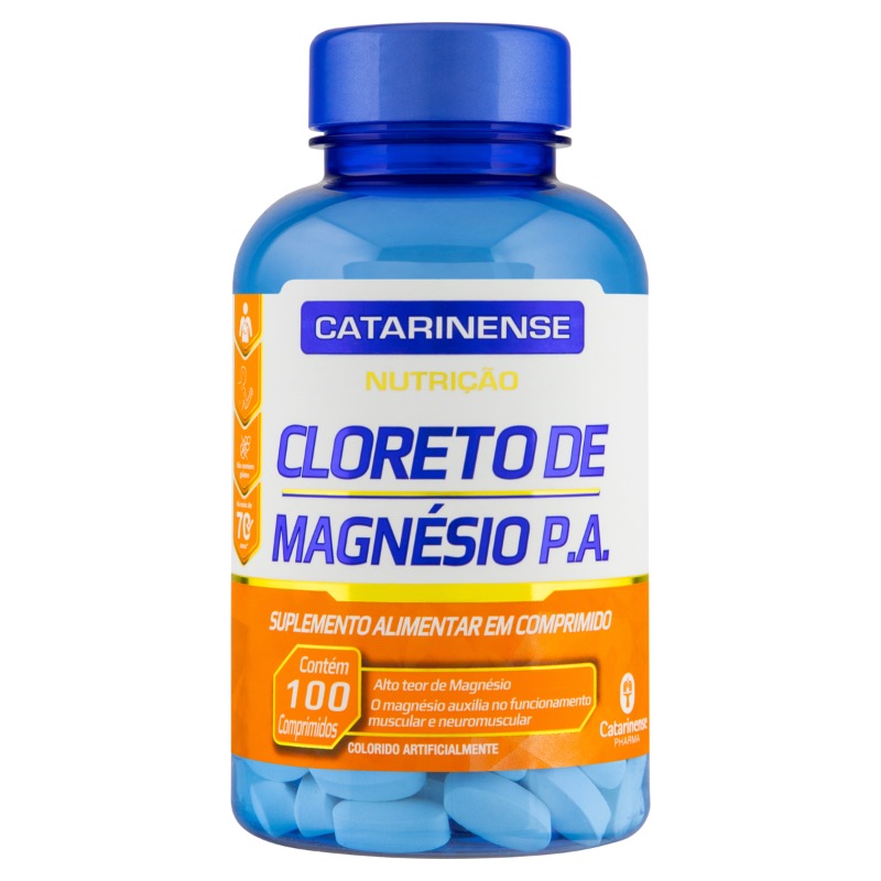 CLORETO DE MAGNESIO PA 100 CPR