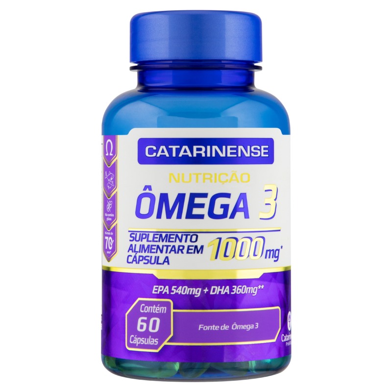 OMEGA 3 1000 MG 60 CPS