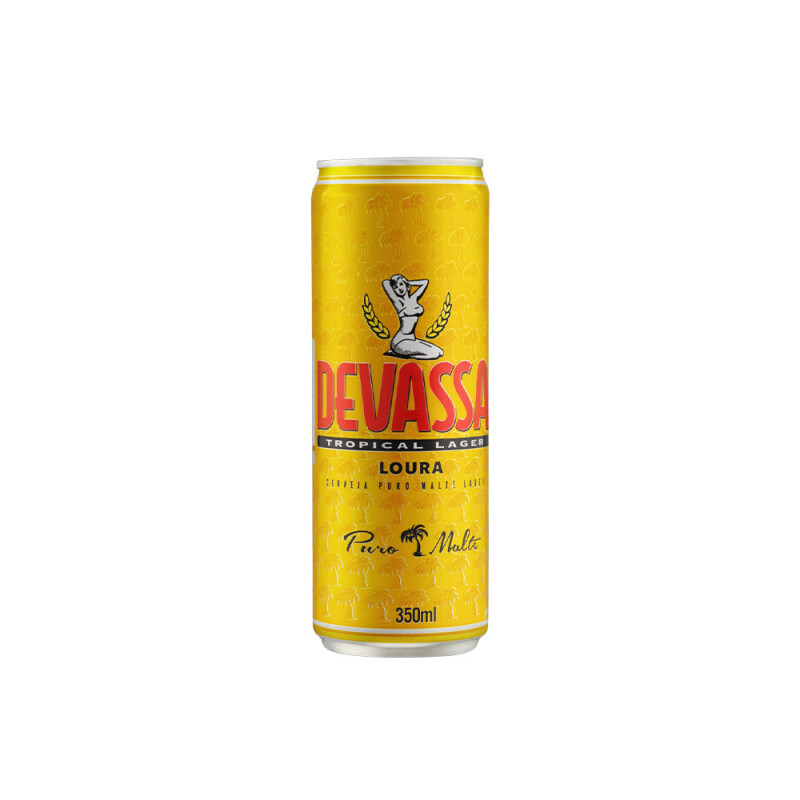 CERVEJA DEVASSA LAGER LT 350ML