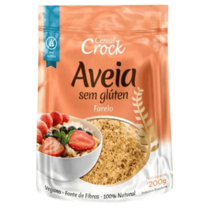 FARELO DE AVEIA SEM GLUTEN - 200G