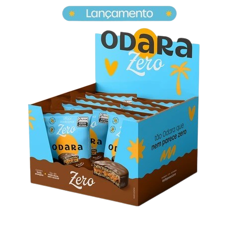 ALFAJOR ZERO ODARA TRADICIONAL 45G DP C/12
